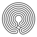 The centered Knidos labyrinth